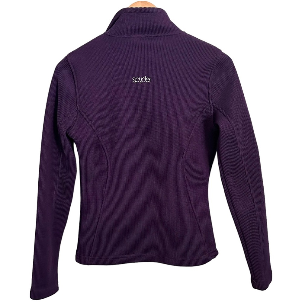 Spyder Purple Endure Full-zip Core Sweater Jacket - Picture 4 of 6